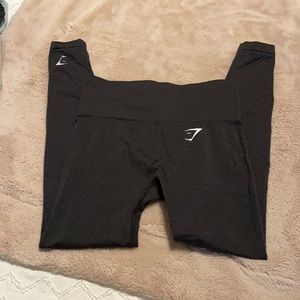 Black Gymshark Vital Seamless Leggings